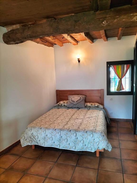 Posteľ alebo postele v izbe v ubytovaní Allotjament rural Cal Xato