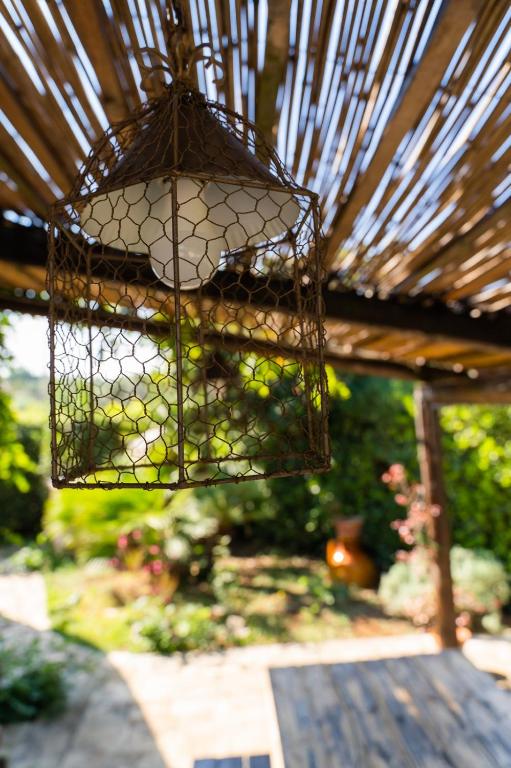A garden outside Trulli Francesca Ciclovia