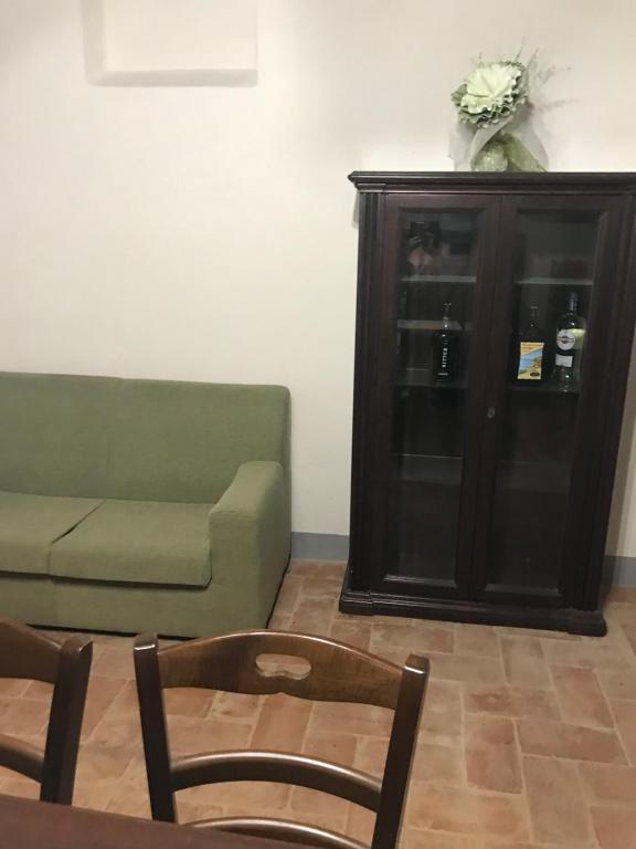 Posezení v ubytování Borgo Chiantina