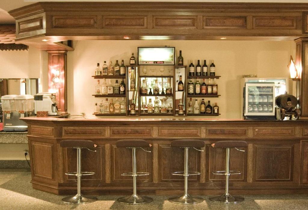 Lounge nebo bar v ubytování City River Hotel