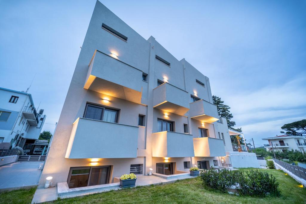 Budova, v ktorej sa apartmán nachádza