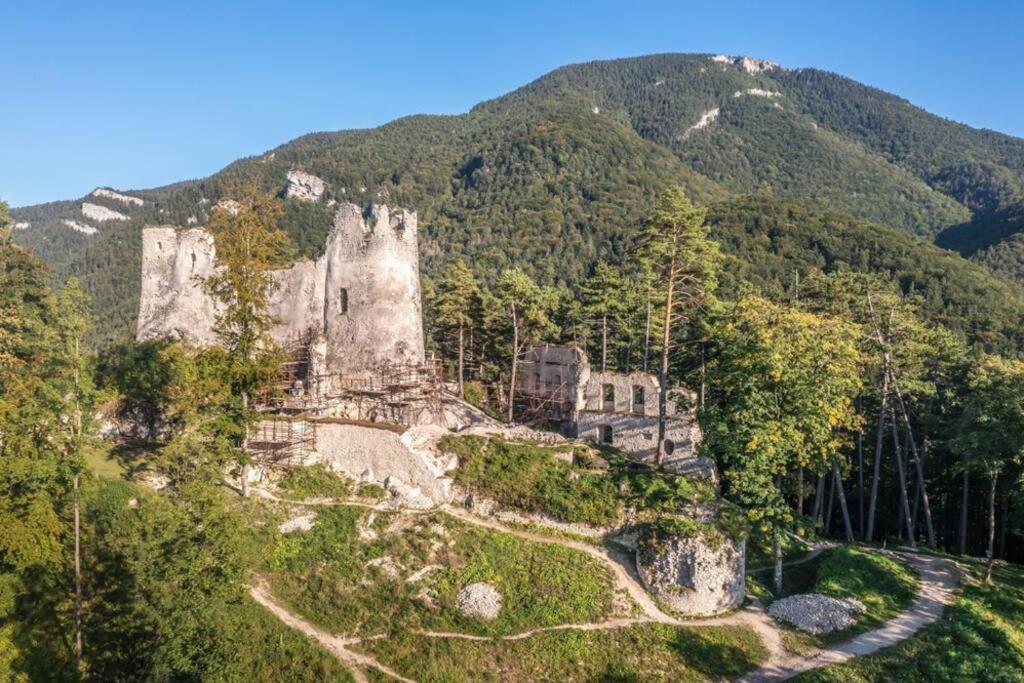 Příroda nedaleko prázdninového domu