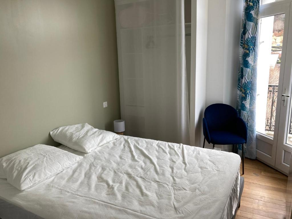 Posteľ alebo postele v izbe v ubytovaní Les balcons du Sancy - Appartement neuf 3 étoiles
