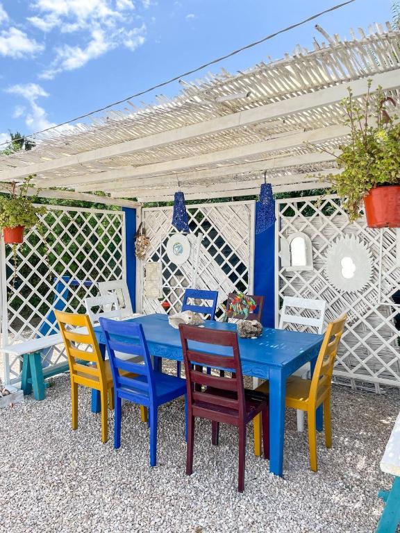 Patio nebo venkovní prostory v ubytování Tea House Alghero