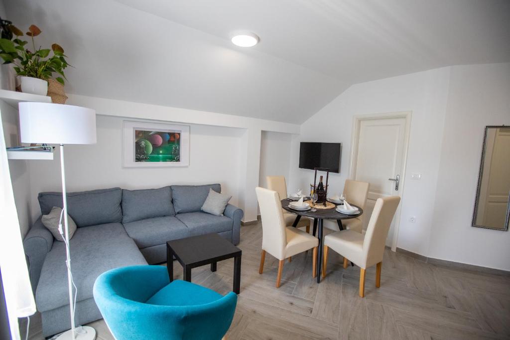 Posezení v ubytování Apartmani Jančić