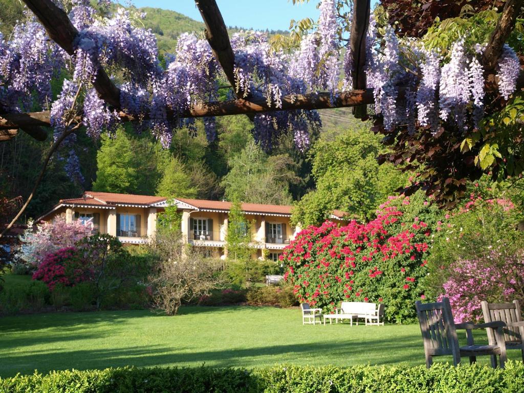 Zahrada ubytování Park Hotel Villa Belvedere