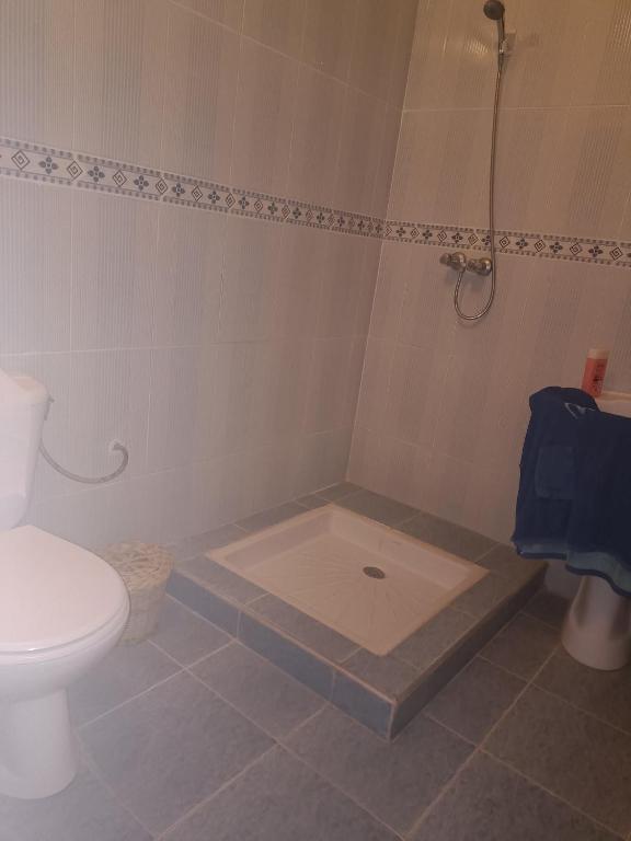 bagno con servizi igienici e doccia. di Dar badiawarda ad Azilal