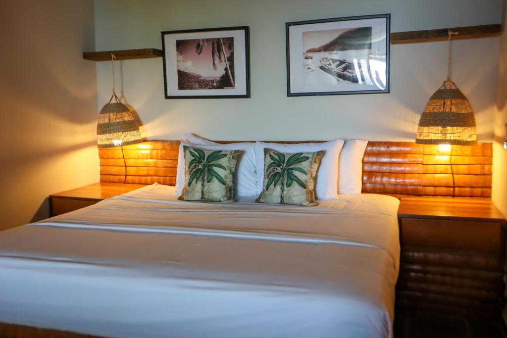 Cama o camas de una habitación en Hacienda Cocuyo
