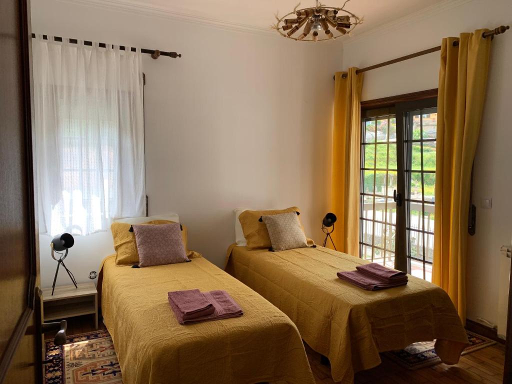 Postel nebo postele na pokoji v ubytování Casa Pedravedra