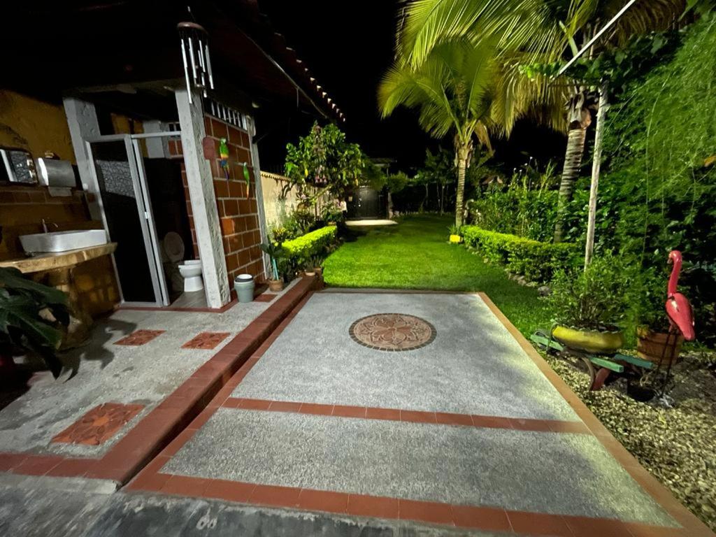 Zahrada ubytování villa vale Rivera Huila