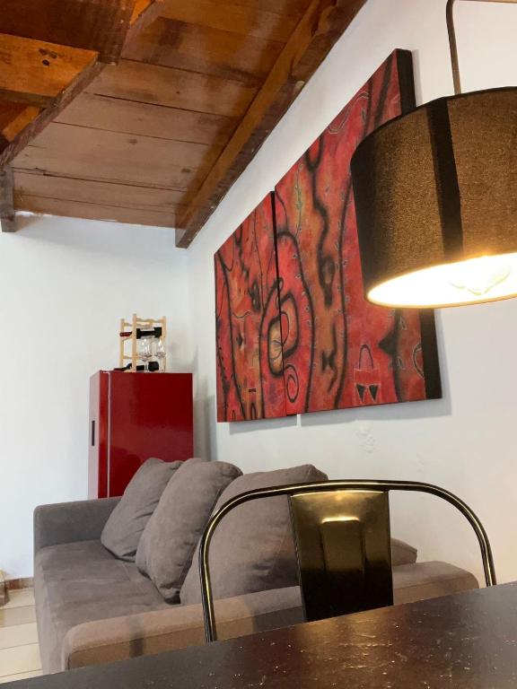 Posezení v ubytování Hostal Luna 49