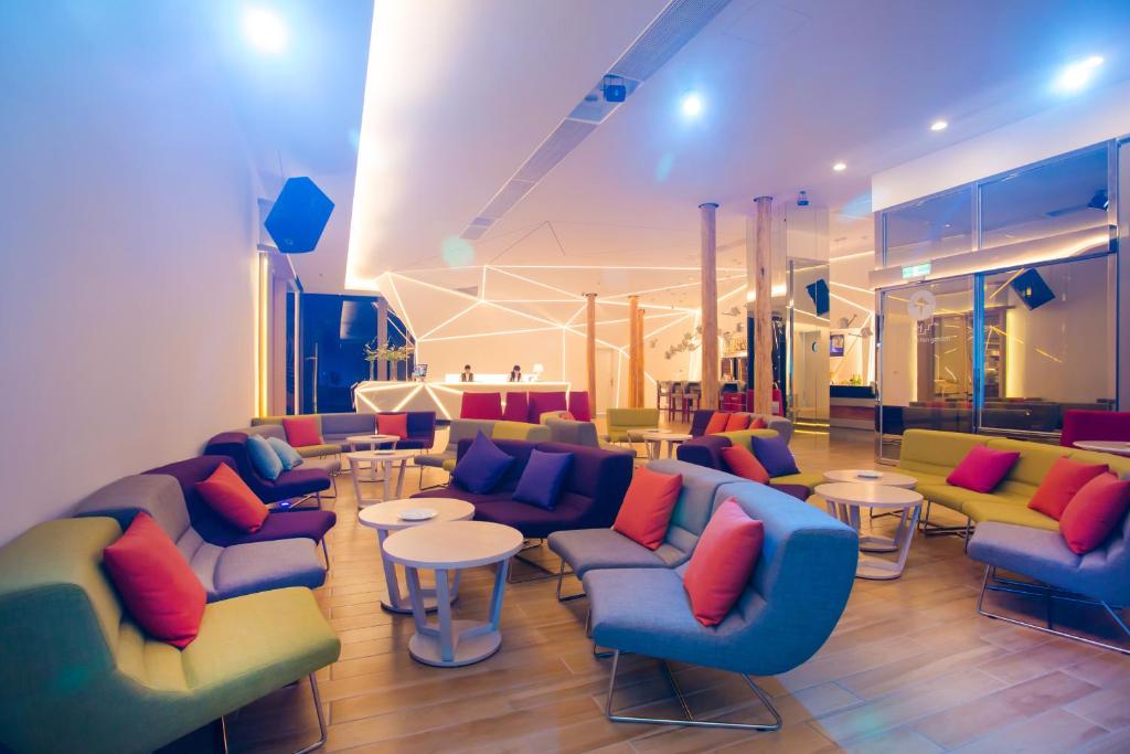 Posezení v ubytování Hotel 7 Taichung