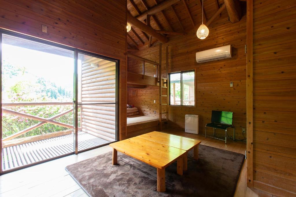 Posezení v ubytování Hiyoshi Forest Resort Yamanoie