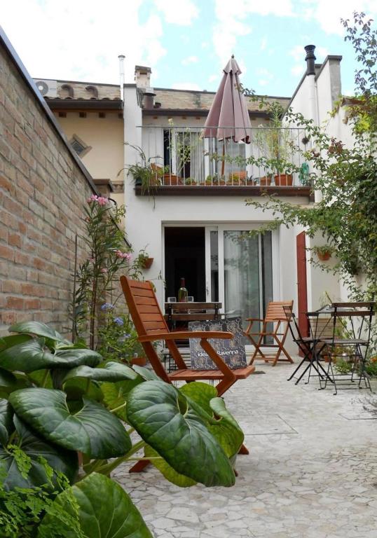 Budova, kde se bed and breakfast nachází