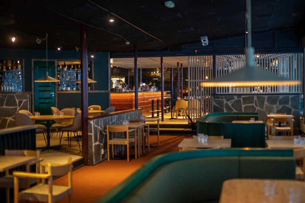 Posezení v ubytování Ski-Inn Hotel Pyhätunturi