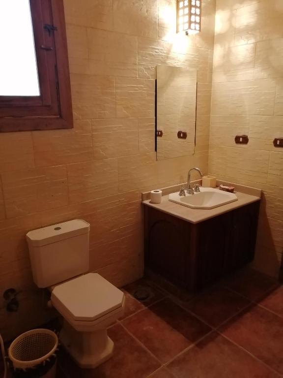 Koupelna v ubytování Paloma Lodge
