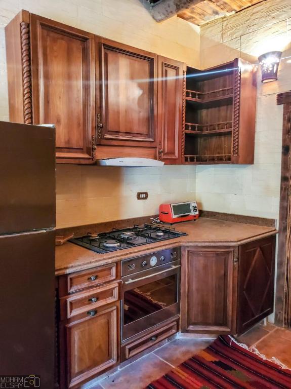 Kuchyň nebo kuchyňský kout v ubytování Paloma Lodge