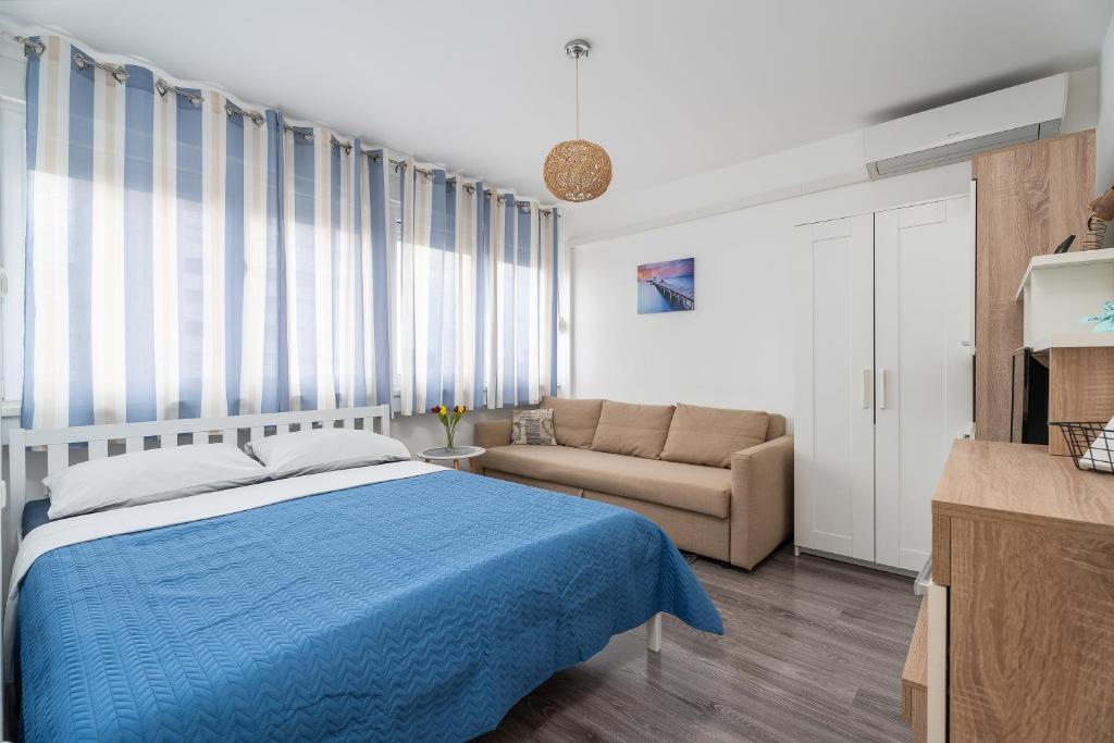 Uma cama ou camas num quarto em Sunshine Split