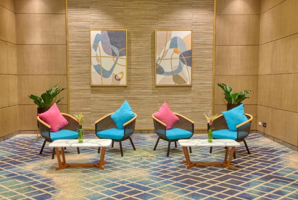 Posezení v ubytování Belmont Hotel Mactan