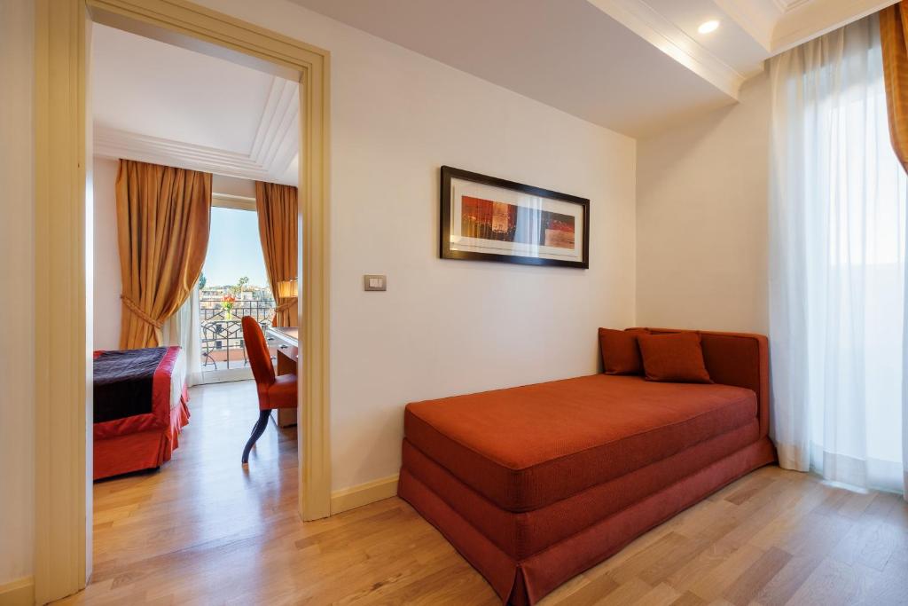 Posezení v ubytování FH55 Grand Hotel Palatino