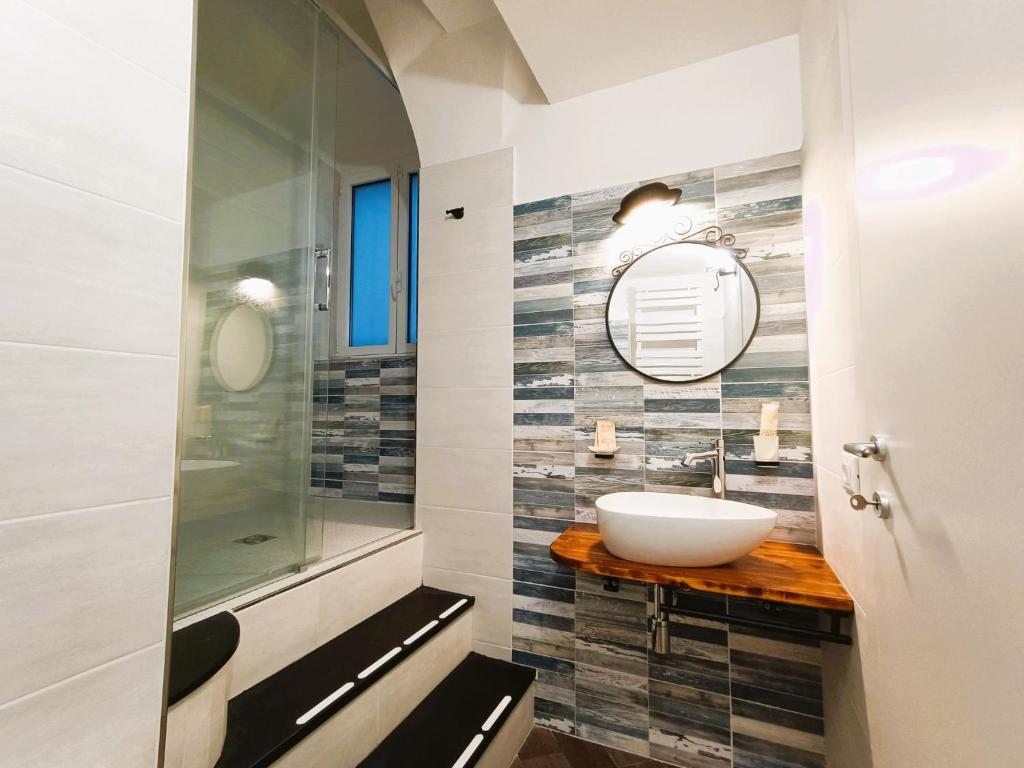 Kylpyhuone majoituspaikassa Le Terrazze