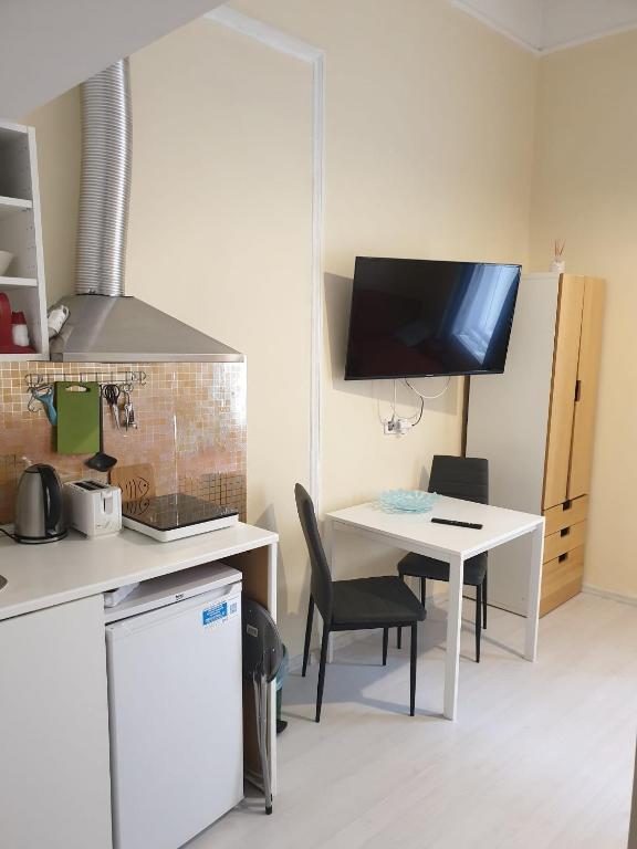 Kuchyňa alebo kuchynka v ubytovaní Melisa Apartment