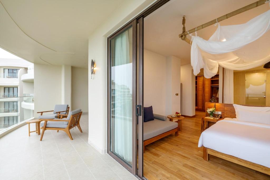Suite 2 Phòng Ngủ Nhìn Ra Vườn
