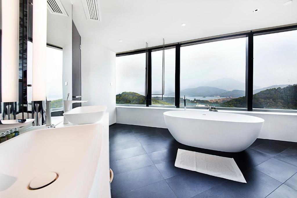 Koupelna v ubytování Shenzhen O Hotel