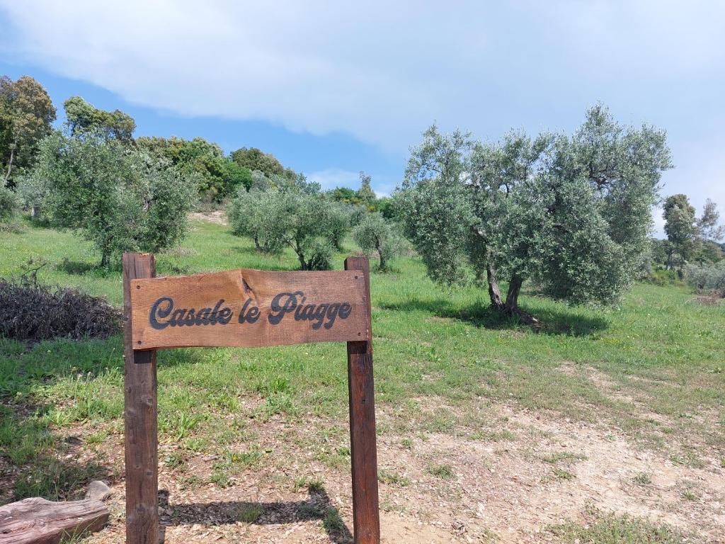 Un segno in un campo che dice di cantare di Casale le Piagge a Roccastrada