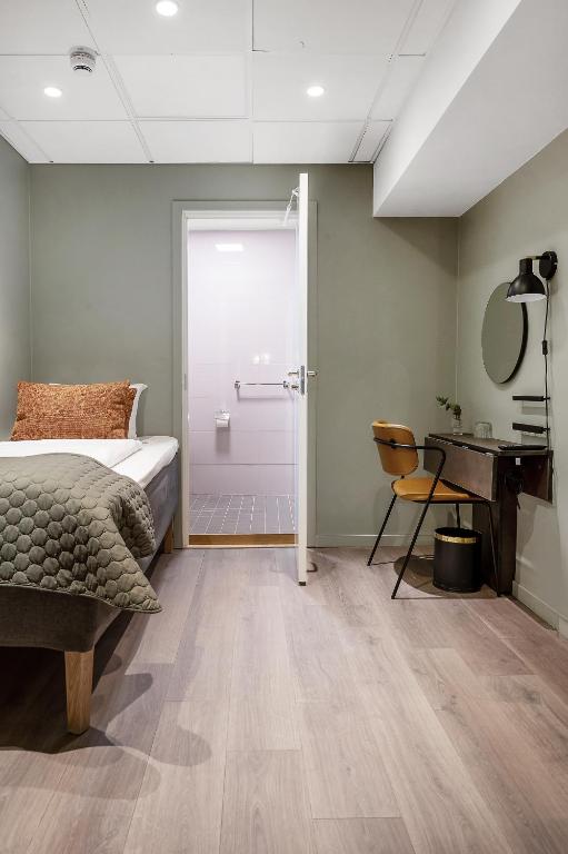 Postel nebo postele na pokoji v ubytování Hotel Point