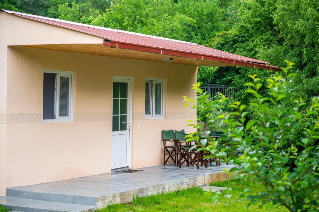 Budova, kde se prázdninový dům nachází