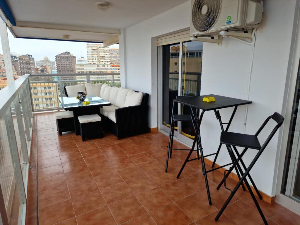 Balkón nebo terasa v ubytování Falcon Beach Apartment