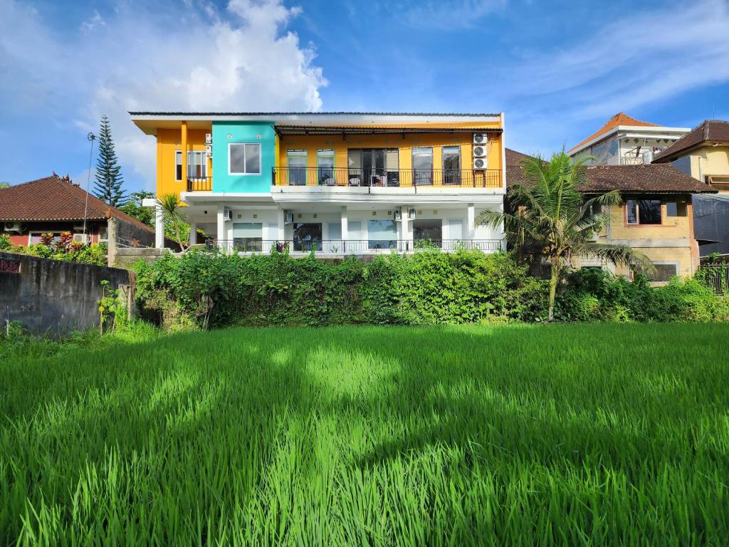 Zahrada ubytování Hepi Yuk Ubud Luxury Guesthouse