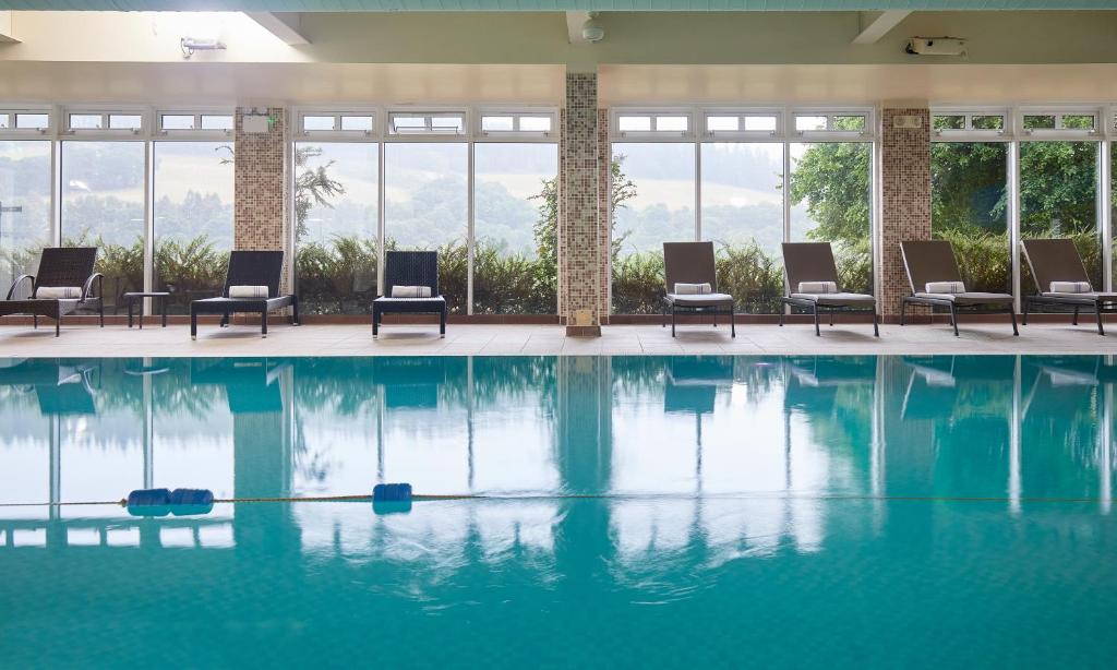 Bazén v ubytování Macdonald Cardrona Hotel, Golf & Spa nebo v jeho okolí