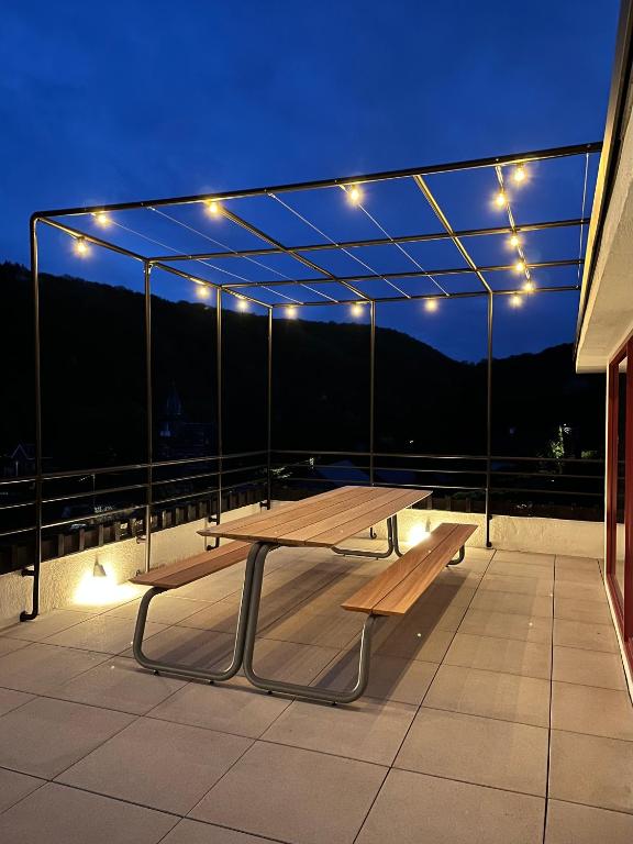 Rõdu või terrass majutusasutuses Villa Michaux