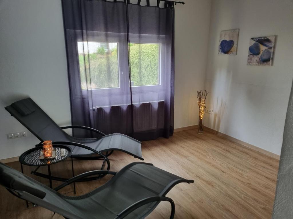 Posezení v ubytování Ferienhaus Stefan