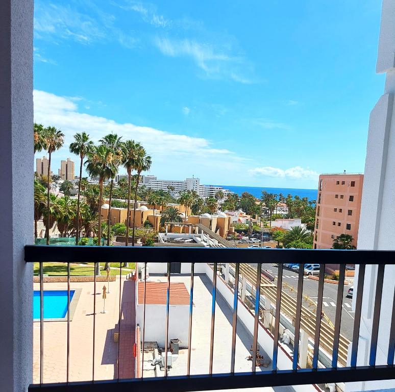 Balkón nebo terasa v ubytování OCEAN VIEW, WIFI FREE, PLAYA LAS AMERICAS