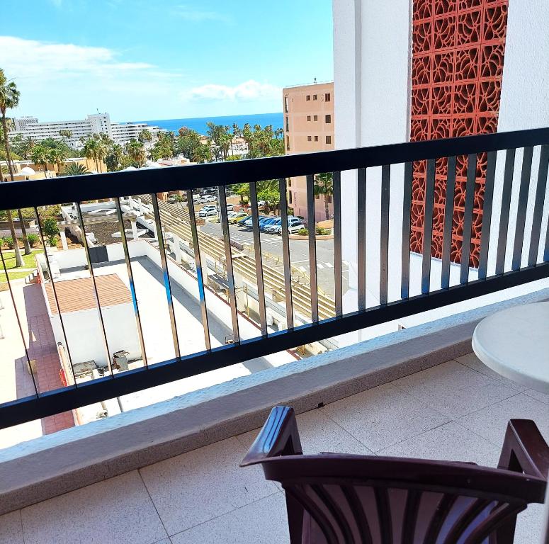 Balkón nebo terasa v ubytování OCEAN VIEW, WIFI FREE, PLAYA LAS AMERICAS