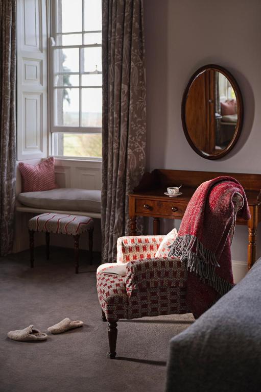 Posezení v ubytování Ballymaloe House Hotel