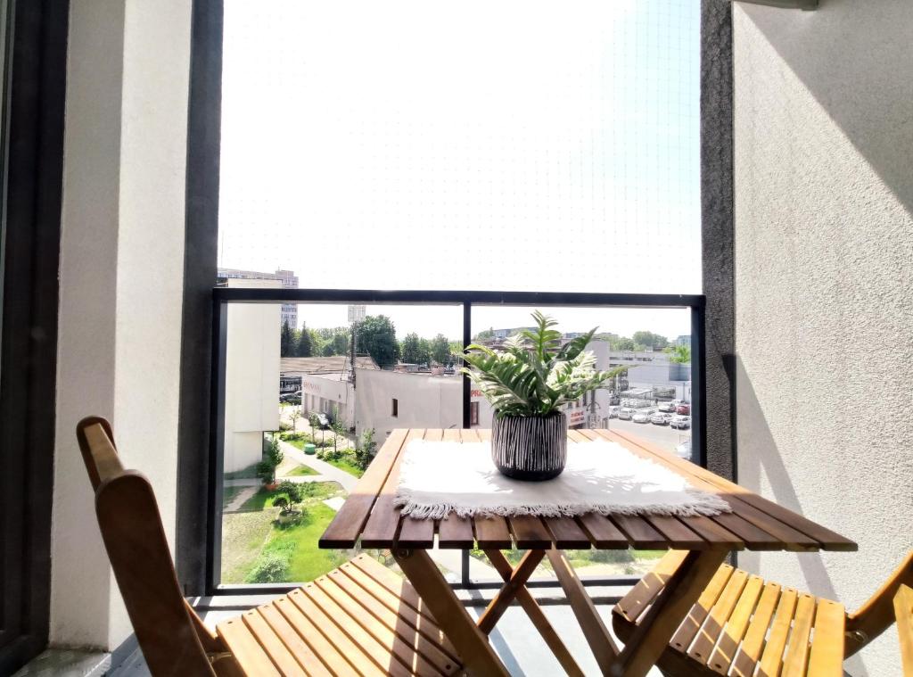 Balkón alebo terasa v ubytovaní Mogilska 120D by Homeprime