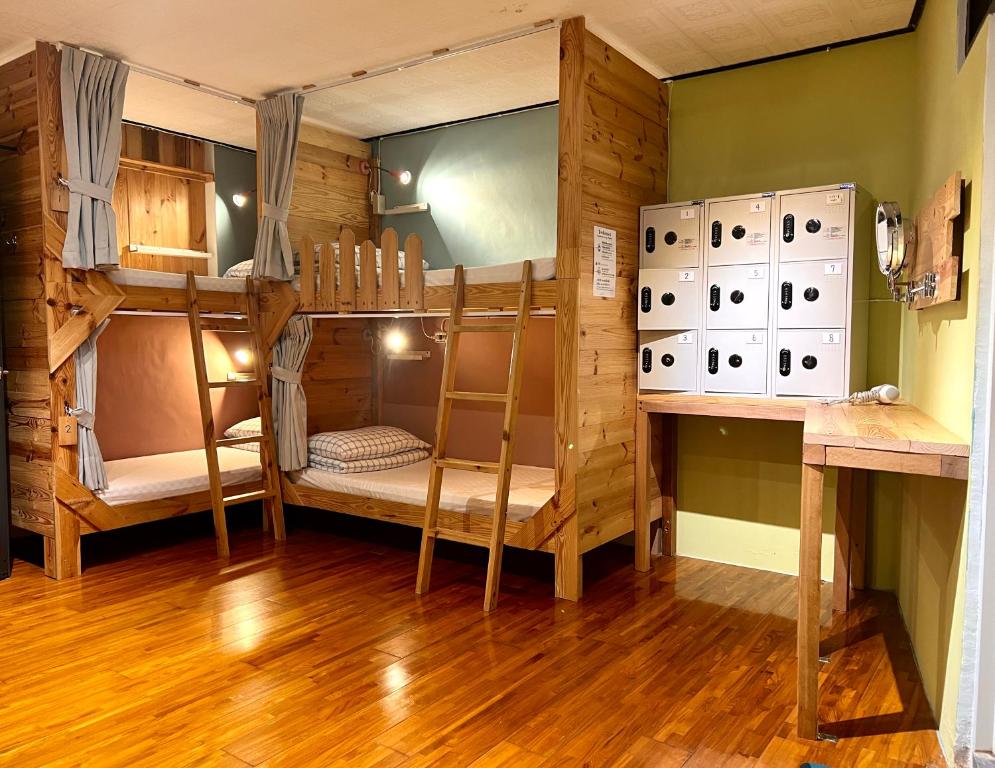 Posezení v ubytování Gift Box Hostel