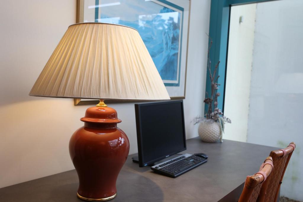 TV a/nebo společenská místnost v ubytování Hotel Bernstein Prerow