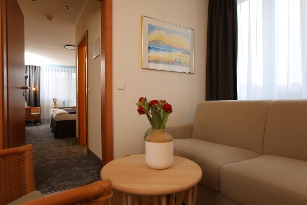 Posezení v ubytování Hotel Bernstein Prerow