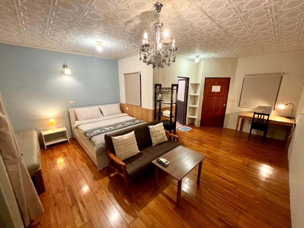 Postel nebo postele na pokoji v ubytování Gift Box Hostel