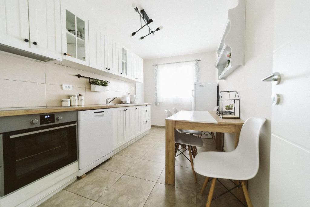 Kuchyň nebo kuchyňský kout v ubytování Lanas Dreamhouse