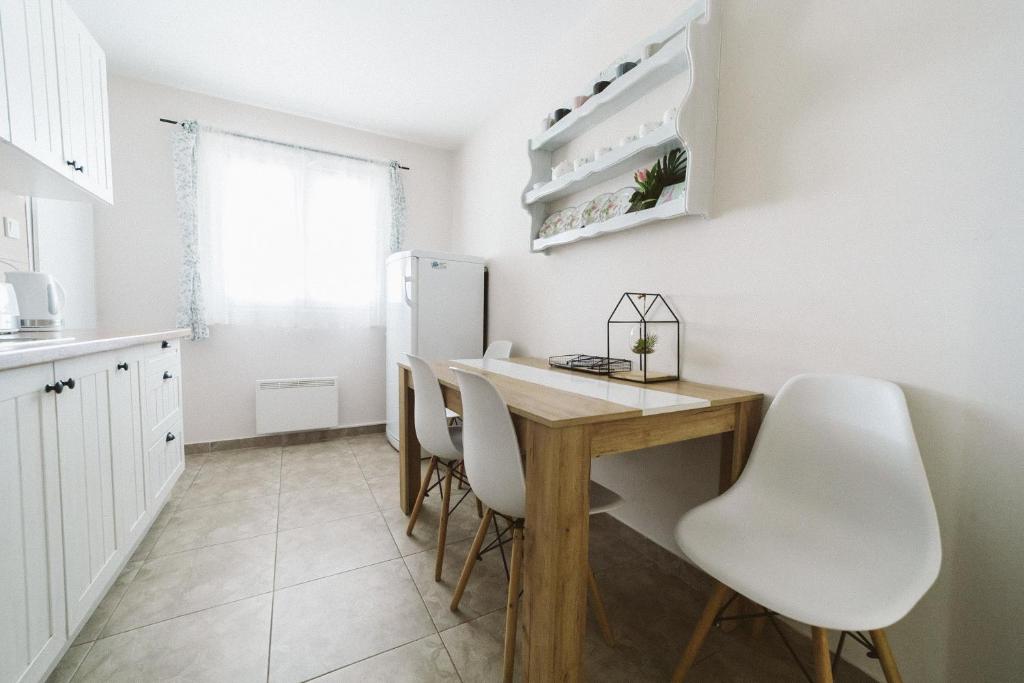 Kuchyň nebo kuchyňský kout v ubytování Lanas Dreamhouse