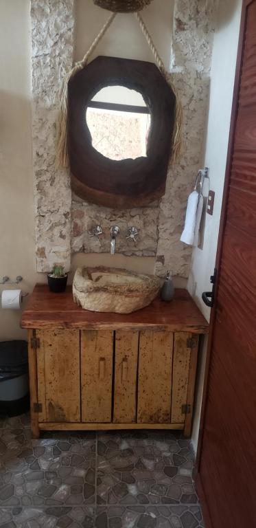 Koupelna v ubytování Casa los Jarochos