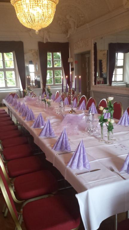 Restaurace v ubytování Stadtschloß Hecklingen***