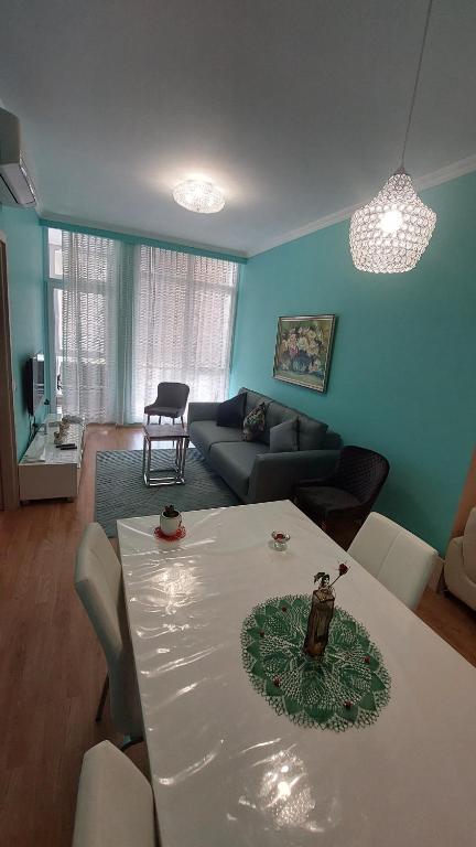 Posezení v ubytování Aurora appartment