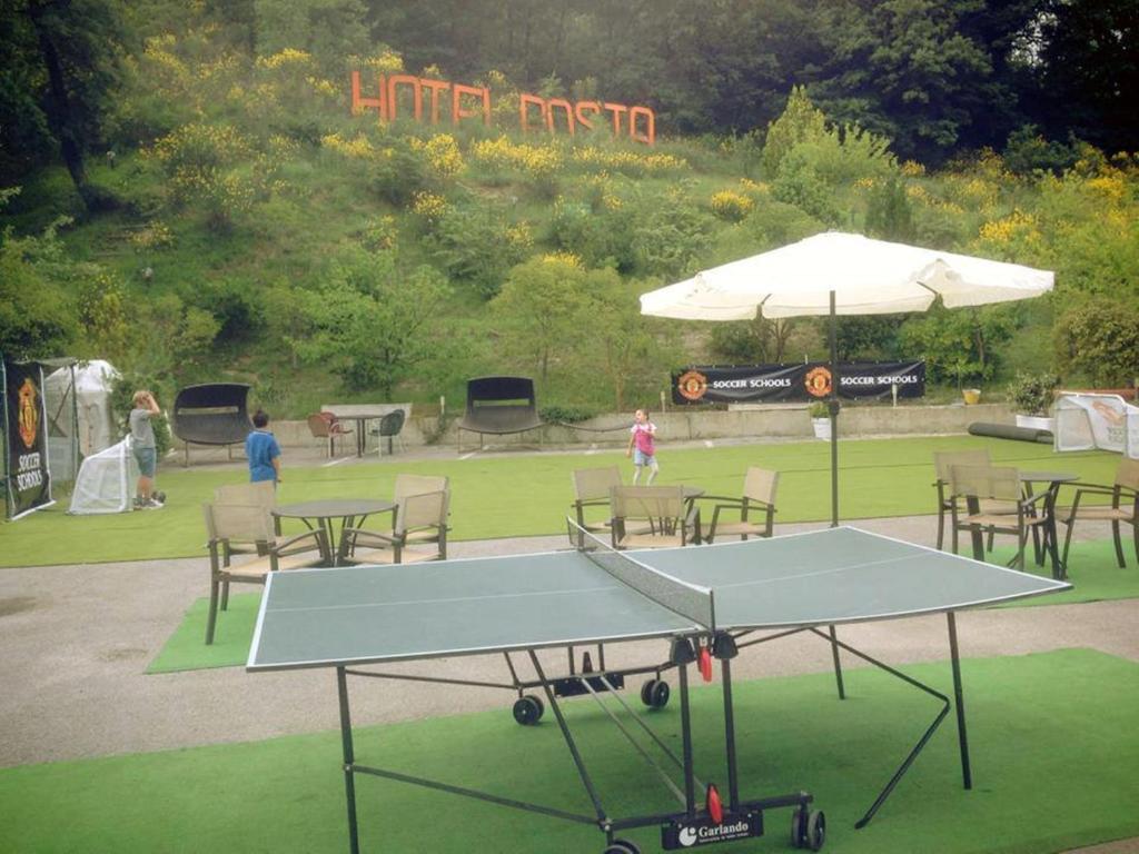 Stolní tenis v ubytování Hotel Posta nebo okolí